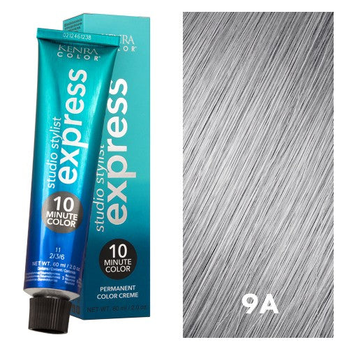 Gray Kenra Studio Stylist Express 9A Extra Light Blonde Ash 2oz