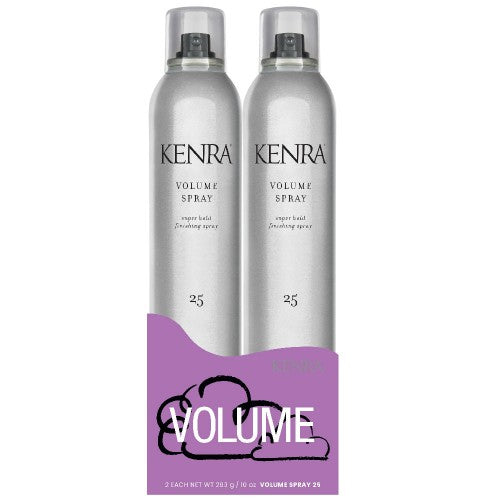 Light Gray Kenra Double The Volume Spray 2pk