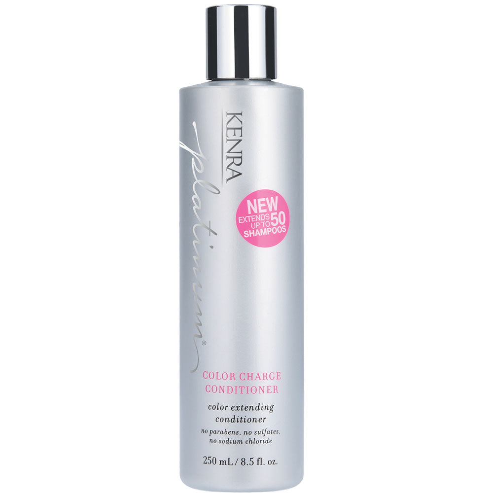 Light Gray Kenra Platinum Color Charge Conditioner 8.5oz