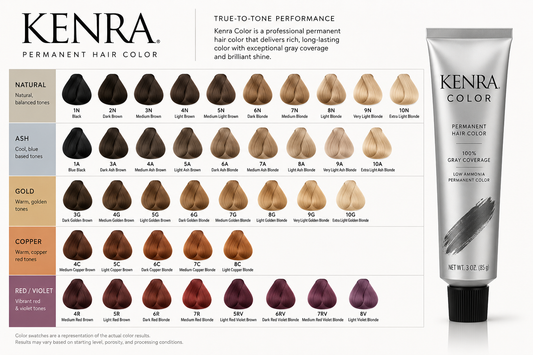 White Smoke Kenra Color Permanent Coloring Creme