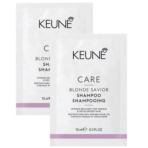 Lavender Keune Care Blonde Savior Shampoo Sachet 24pk