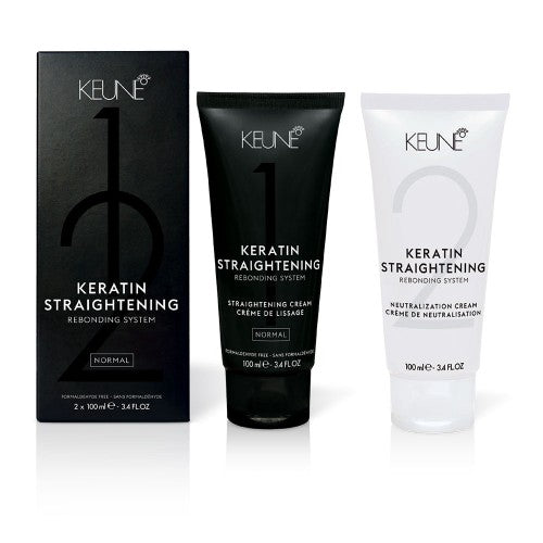 White Smoke Keune Keratin Straighening Rebonding System - Normal