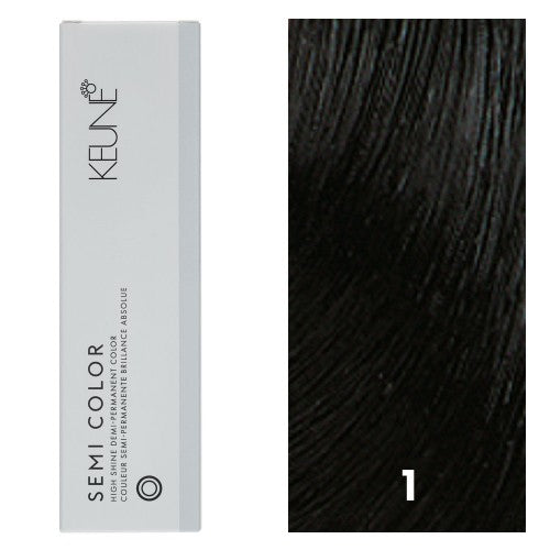 Black Keune Semi Color 1 Black 2oz