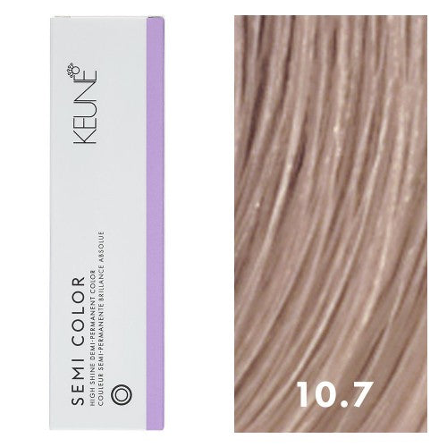White Smoke Keune Semi Color 10.7 Lightest Violet Blonde 2oz