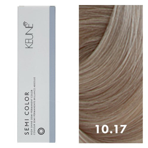 White Smoke Keune Semi Color 10.17 Lightest Ash Violet Blonde 2oz