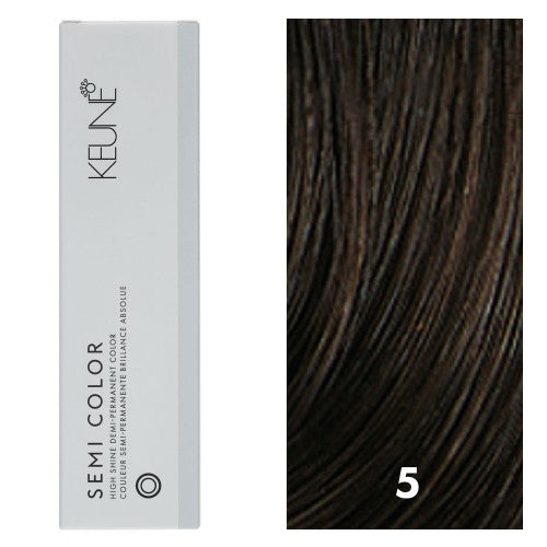 White Smoke Keune Semi Color 5 Light Brown 2oz