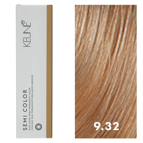 White Smoke Keune Semi Color 9.32 Very Light Beige Blonde 2oz