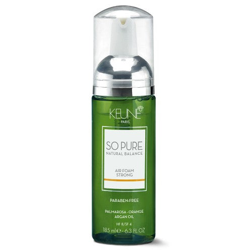 White Smoke Keune So Pure Air Foam Strong Styling Foam 6.3oz