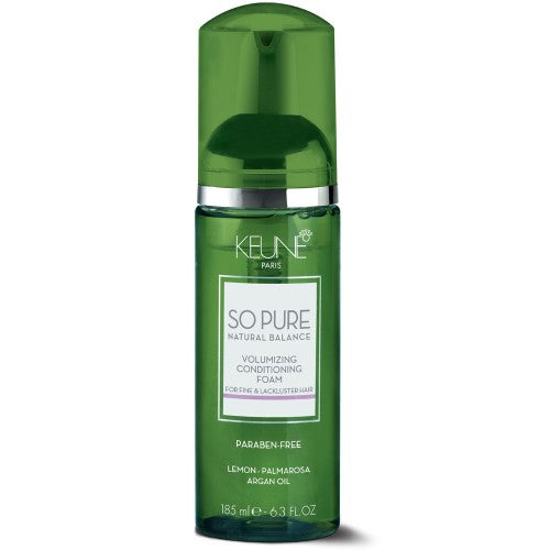 White Smoke Keune So Pure Volumizing Conditioning Foam 6.3oz
