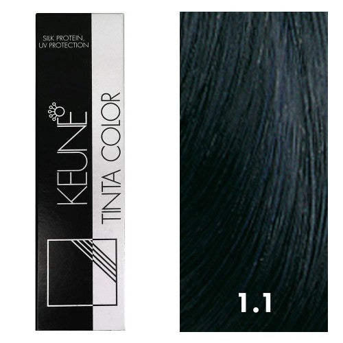 White Smoke Keune Tinta Color 1.1 Blue Black 2oz