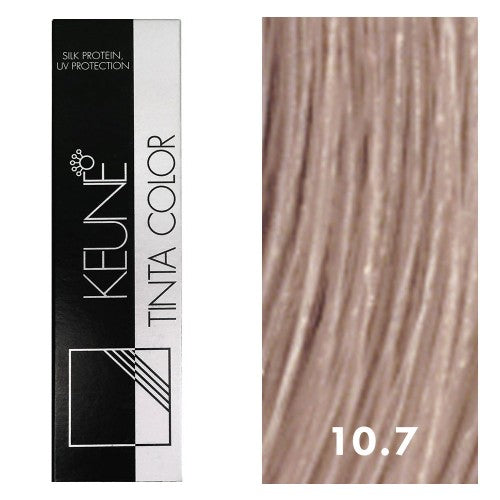 White Smoke Keune Tinta Color 10.7 Extra Light Violet Blonde 2oz
