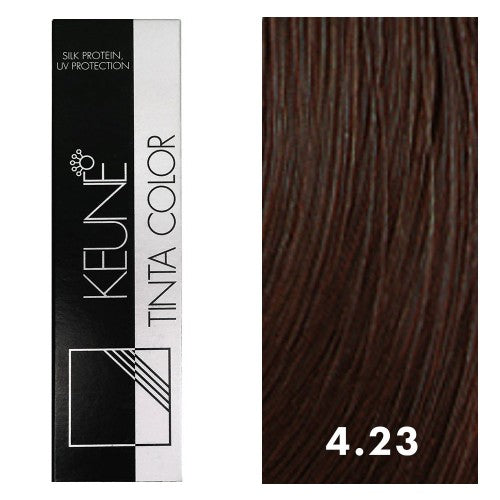 White Smoke Keune Tinta Color 4.23 Medium Cocoa Brown 2oz