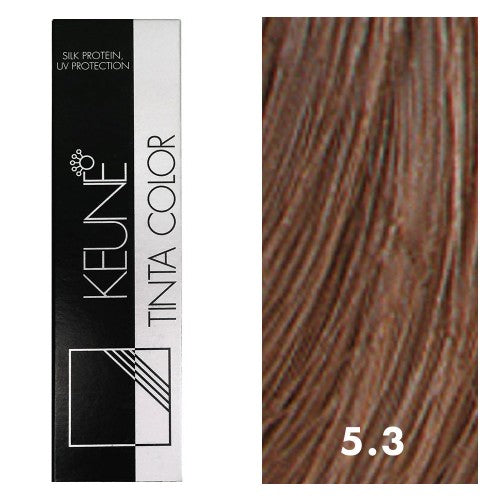 White Smoke Keune Tinta Color 5.3 Light Golden Brown 2oz