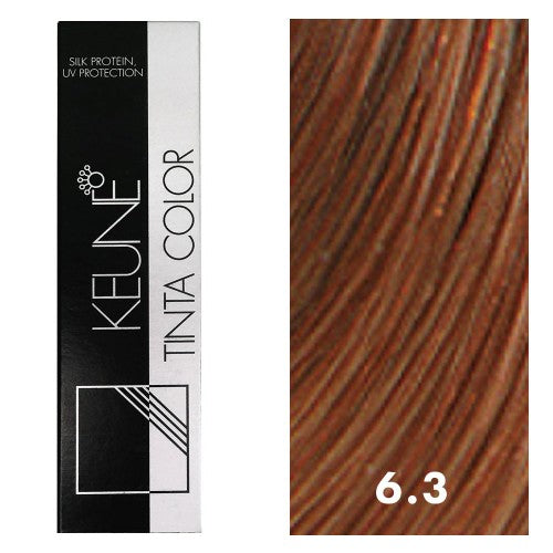 White Smoke Keune Tinta Color 6.3 Dark Golden Brown 2oz