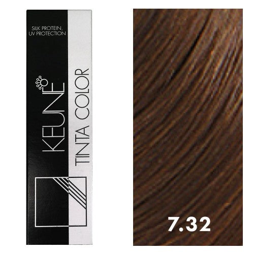 White Smoke Keune Tinta Color 7.32 Medium Beige Blonde 2oz