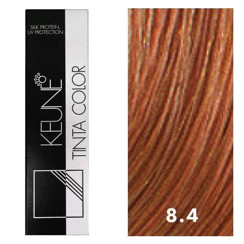 White Smoke Keune Tinta Color 8.4 Light Copper Blonde 2oz