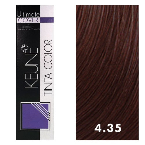White Smoke Keune Tinta Color 4.35 Medium Choco Brown 2oz