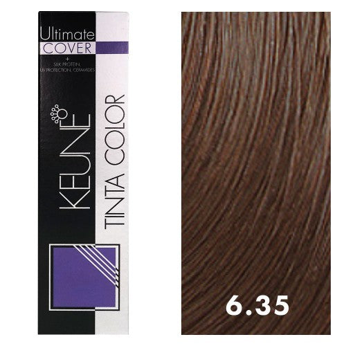 White Smoke Keune Tinta Color 6.35 Dark Choco Blonde 2oz