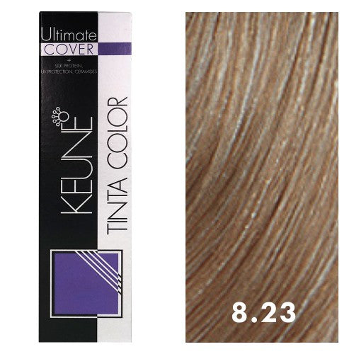 White Smoke Keune Tinta Color 8.23 Light Cocoa Blonde 2oz