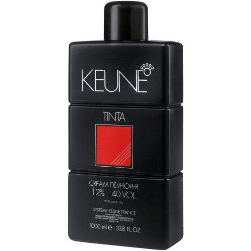 Dark Slate Gray Keune Tinta Cream Developer 40 Vol (12%) 34oz