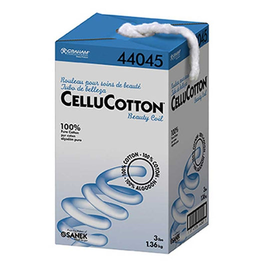 Light Gray Graham Beauty  CelluCotton Coils  Pure  3lbs