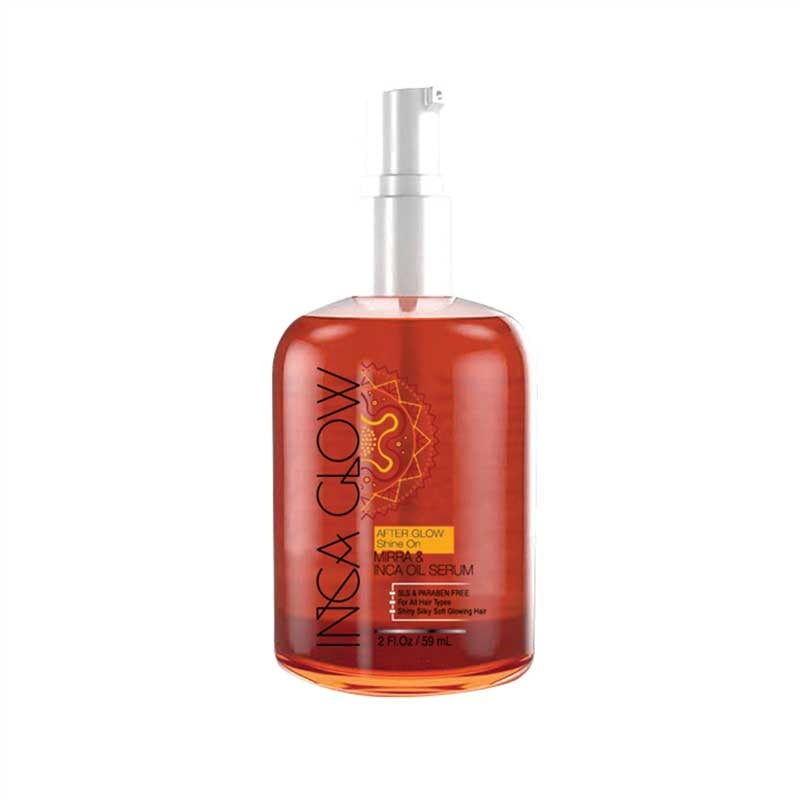 White Smoke Inca Glow  Shine On Mirra and Inca Oil Serum  2oz