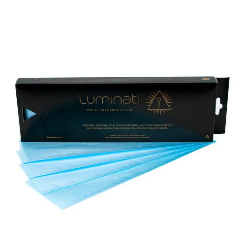 White Smoke Luminati Opaque Blue 12" Pre-cut Film Strips 150pk