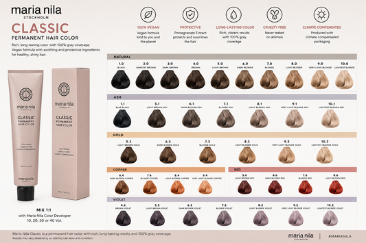 White Smoke MARIA NILA - CLASSIC Hair color