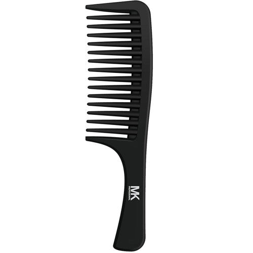White Smoke MK Carbon Detangle Comb Black