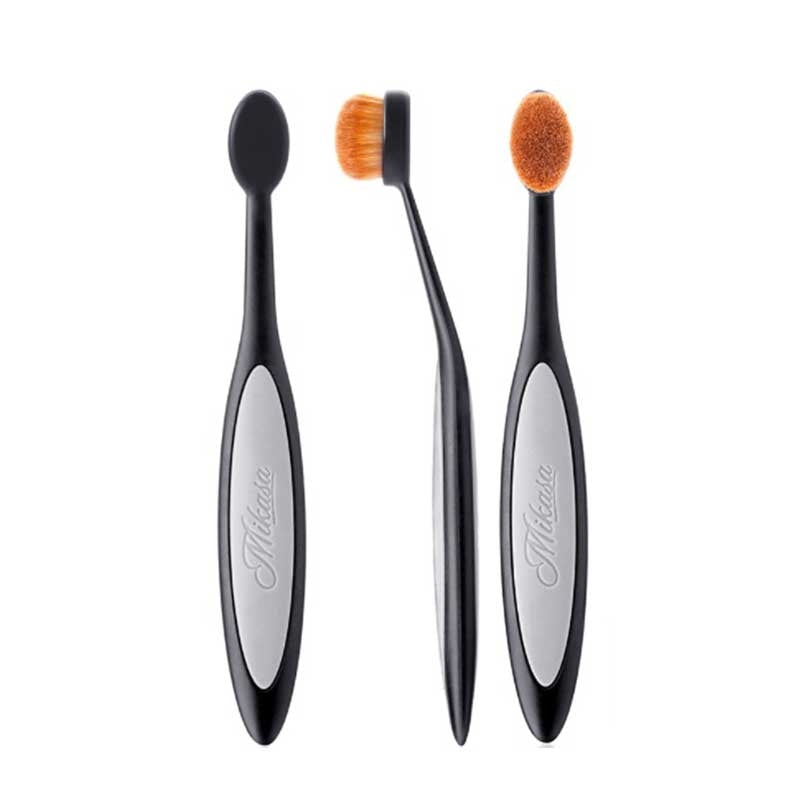 White Smoke Mikasa  Techni O1 Oval S Brush