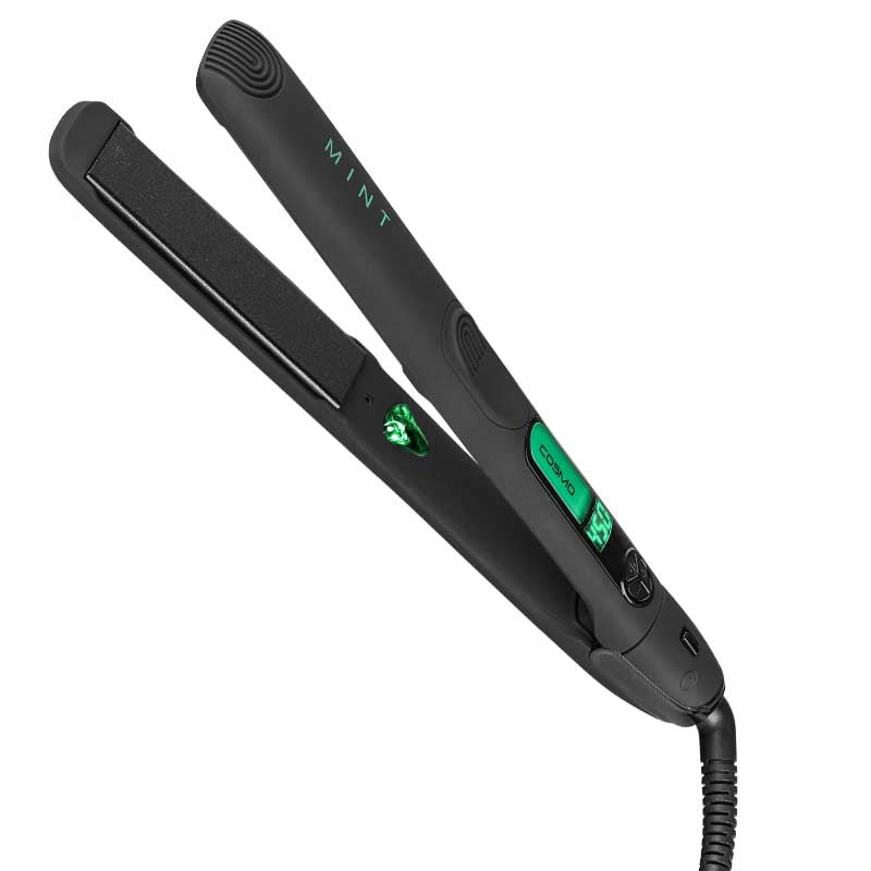 White Smoke Mint  Cosmo Ionic Flat Iron  1in