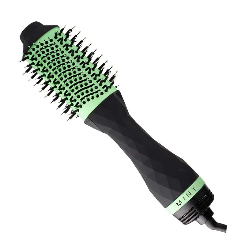 White Smoke Mint  Blow Dryer Brush  1.5in