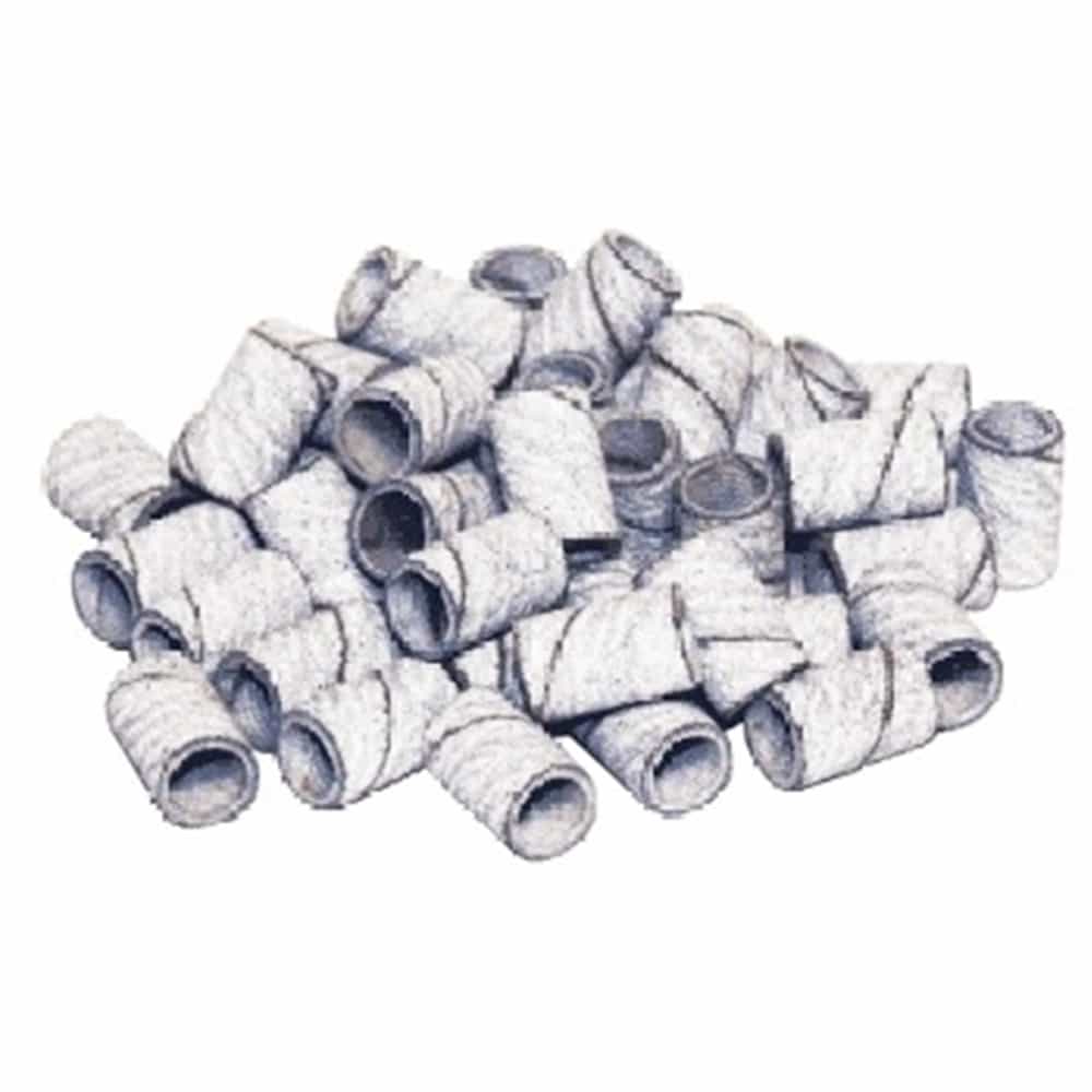 White Smoke Milken 100 Sanding Bands White 670 Medium.150