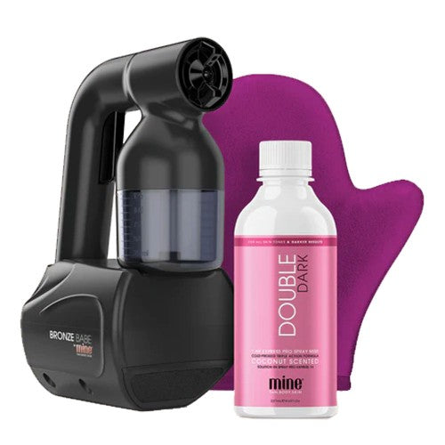 White Smoke Minetan Bronze Babe Spray Tan Kit
