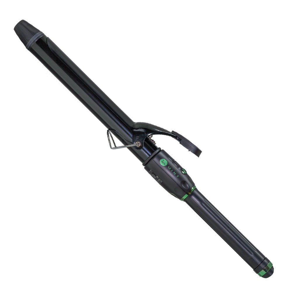 White Smoke Mint Extra Long Curling Iron 1.25"