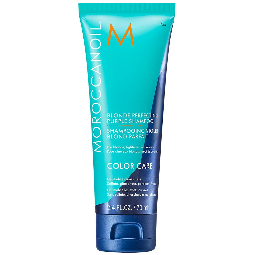 White Smoke Moroccanoil Blonde Perfecting Purple Shampoo