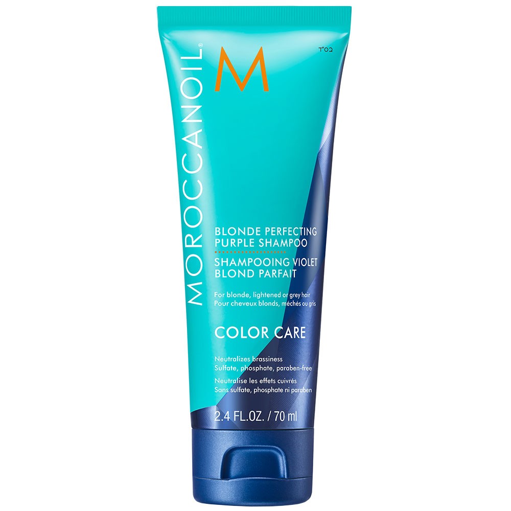 White Smoke Moroccanoil Blonde Perfecting Purple Shampoo 34oz