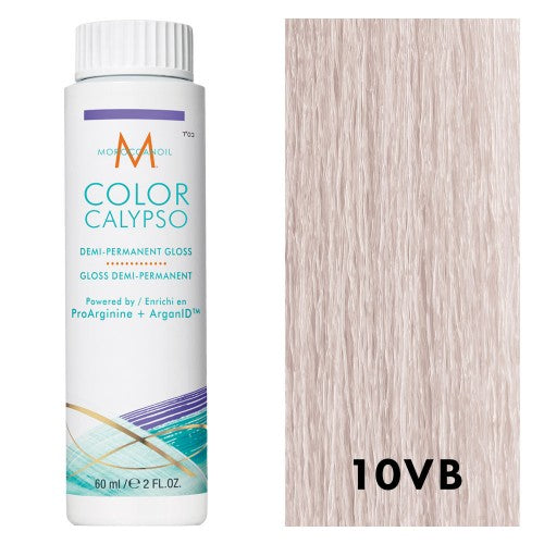 Light Gray Moroccanoil Color Calypso 10VB/10.21 Lightest Iridescent Ash Blonde 2oz