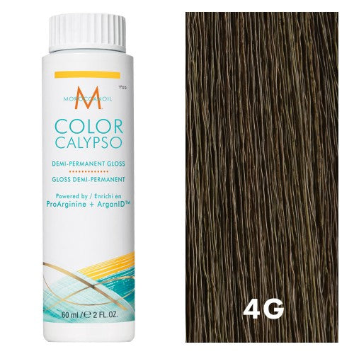 White Smoke Moroccanoil Color Calypso 4G/4.3 Medium Gold Brown 2oz