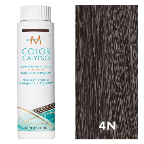 White Smoke Moroccanoil Color Calypso 4N/4.0 Medium Brown 2oz