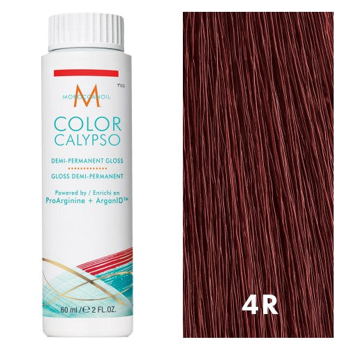 Dark Red Moroccanoil Color Calypso 4R/4.6 Medium Red Brown 2oz