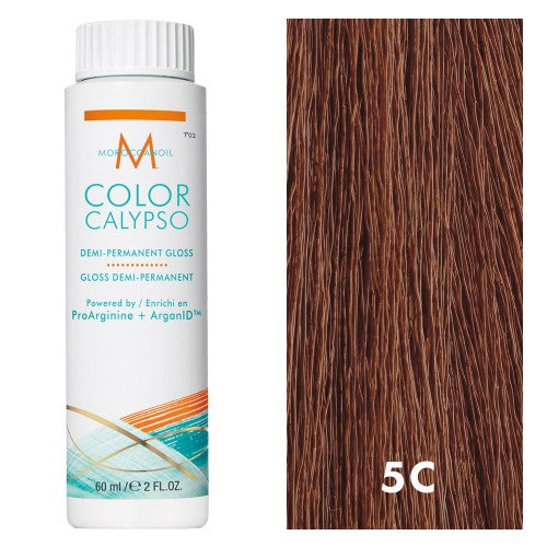 White Smoke Moroccanoil Color Calypso 5C/5.4 Light Copper Brown 2oz