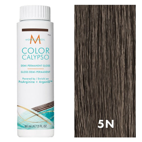 White Smoke Moroccanoil Color Calypso 5N/5.0 Light Brown 2oz