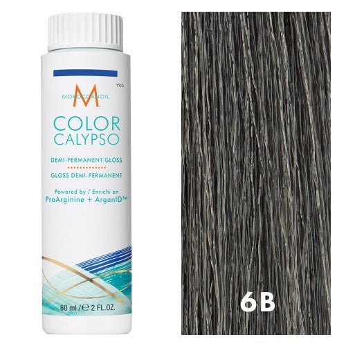 White Smoke Moroccanoil Color Calypso 6B/6.1 Dark Ash Blonde 2oz