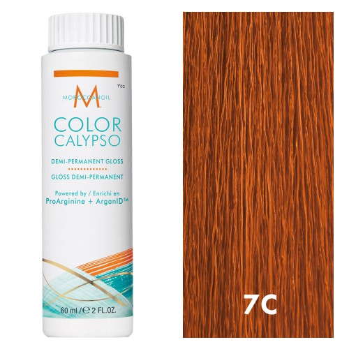 White Smoke Moroccanoil Color Calypso 7C/7.4 Medium Copper Blonde 2oz