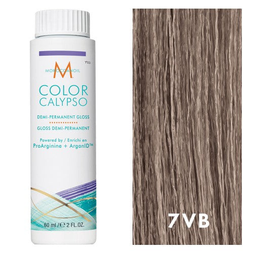 White Smoke Moroccanoil Color Calypso 7VB/7.21 Medium Iridescent Ash Blonde 2oz