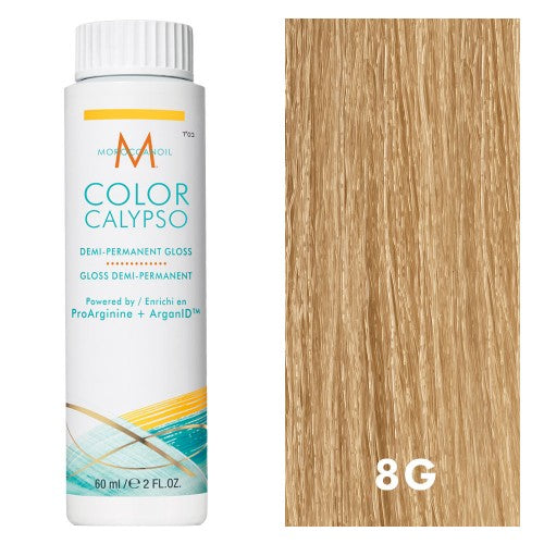 White Smoke Moroccanoil Color Calypso 8G/8.3 Light Gold Blonde 2oz