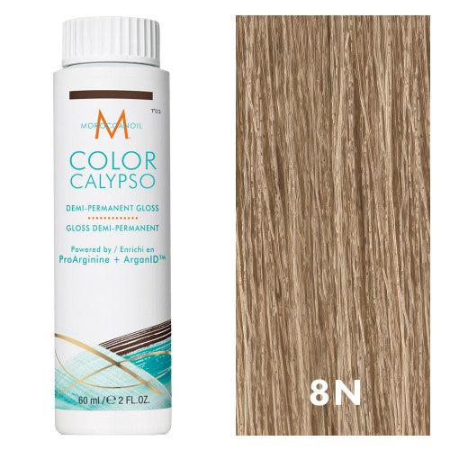 White Smoke Moroccanoil Color Calypso 8N/8.0 Light Blonde 2oz