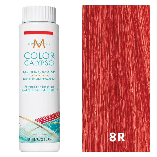 White Smoke Moroccanoil Color Calypso 8R/8.6 Light Red Blonde 2oz
