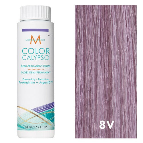 White Smoke Moroccanoil Color Calypso 8V/8.2 Light Iridescent Blonde 2oz